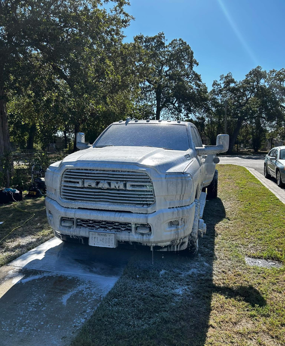Exterior wash